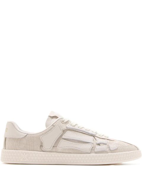 AMIRI skeleton-detail canvas sneakers - Neutrals - zdjęcie produktu nr 1