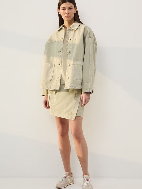 Medicine spódnica kopertowa jeansowa - zdjęcie produktu nr 1