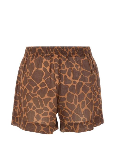 MC2 Saint Barth Meave shorts - Brown