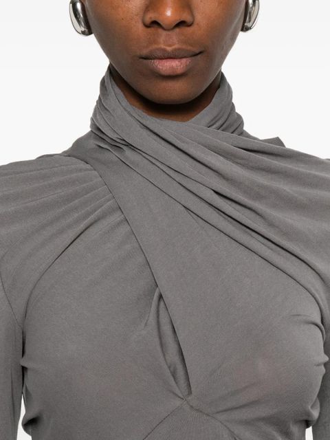 ENTIRE STUDIOS draped top - Grey