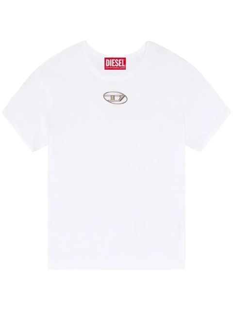 Diesel logo-plaque T-shirt - White - zdjęcie produktu nr 1