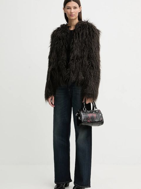 ZADIG&VOLTAIRE płaszcz kolor brązowy WWCO01243 - zdjęcie produktu nr 2