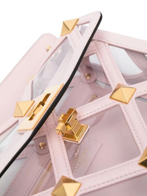Valentino Garavani medium Roman Stud cross body bag - Pink