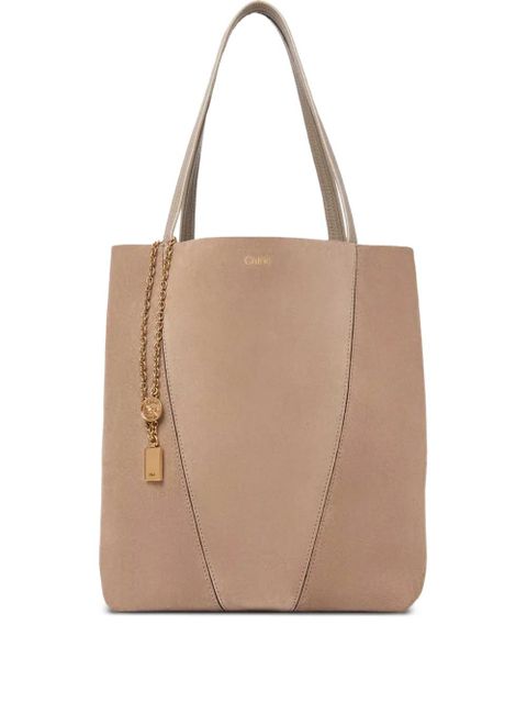 Chloé Spin chain-detail tote bag - Neutrals - zdjęcie produktu nr 1