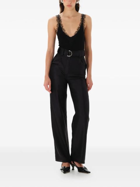 MANURÍ Isabelle lace bodysuit - Black - zdjęcie produktu nr 2