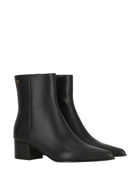 Gianvito Rossi block-heel boots - Black - zdjęcie produktu nr 2