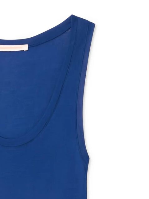 American Vintage fitted scoop-neck tank top - Blue - zdjęcie produktu nr 2
