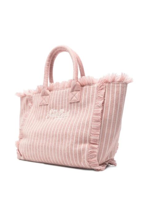 MC2 Saint Barth Vanity striped tote bag - Pink - zdjęcie produktu nr 2