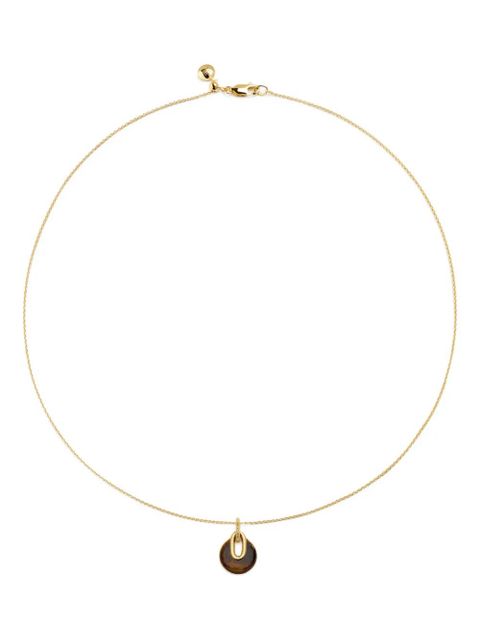 Monica Vinader 18K gold vermeil tiger eye necklace - zdjęcie produktu nr 1