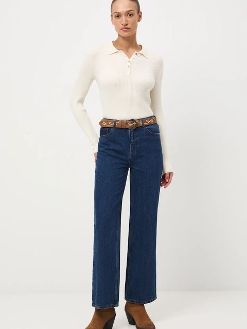 Medicine sweter damski kolor beżowy