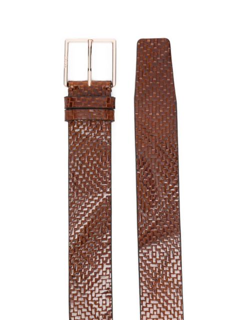 Max Mara patterned pin-buckle belt - Brown - zdjęcie produktu nr 2