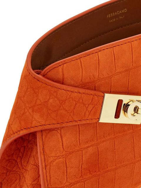 Ferragamo mini Hug cross-body bag - Orange