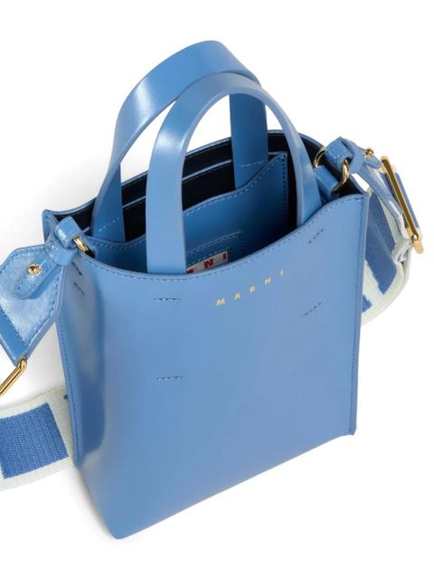 Marni Museo tote bag - Blue - zdjęcie produktu nr 2