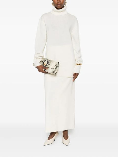 TOTEME roll-neck cashmere sweater - Neutrals - zdjęcie produktu nr 2