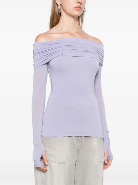 MANURÍ Amara blouse - Purple - zdjęcie produktu nr 2