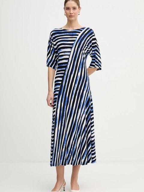 Joseph Ribkoff sukienka kolor niebieski maxi prosta 261047 - zdjęcie produktu nr 2