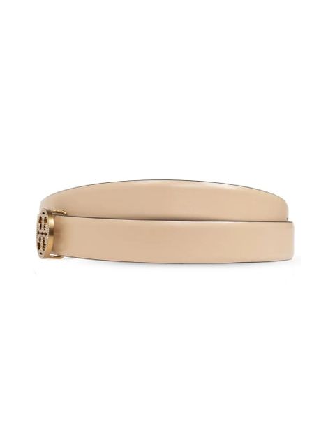 Tory Burch Miller crystal-embellished belt - Neutrals