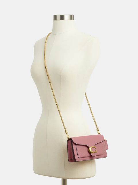 Coach torebka skórzana Tabby 19 kolor różowy CBF14