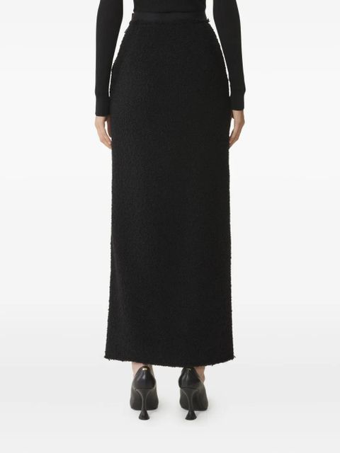 Lanvin textured skirt - Black