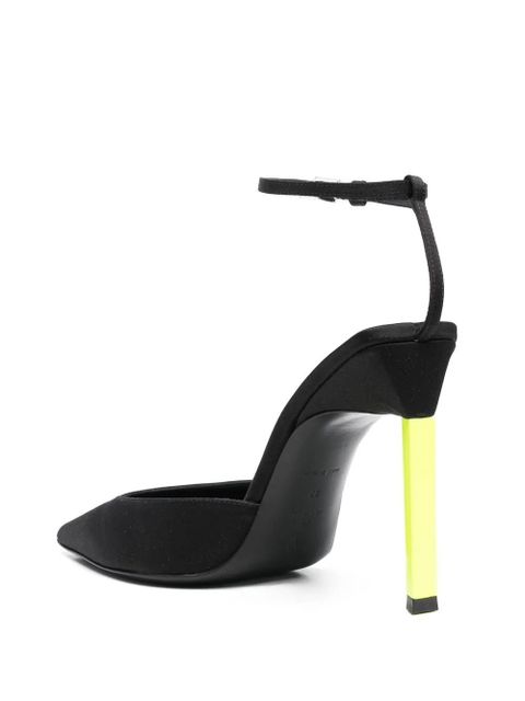 The Attico Perine 115mm contrasting heel pumps - Black - zdjęcie produktu nr 2