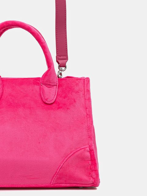 Juicy Couture torebka Iris Patch kolor różowy BIJIR8948WZC