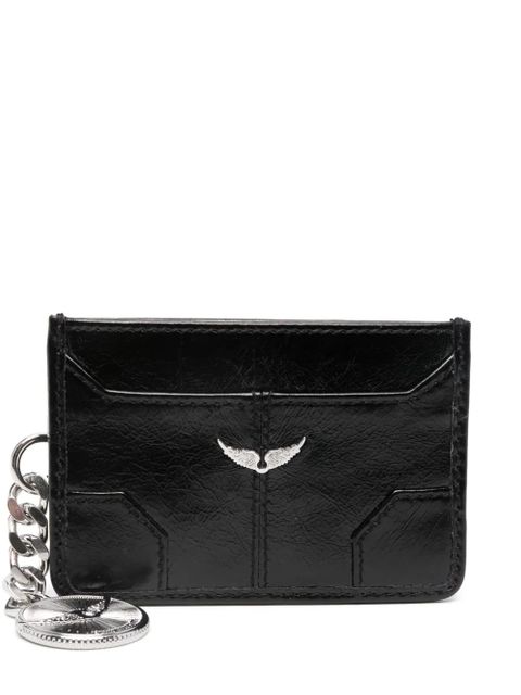 Zadig&Voltaire Sunny Pass leather card holder - Black - zdjęcie produktu nr 1