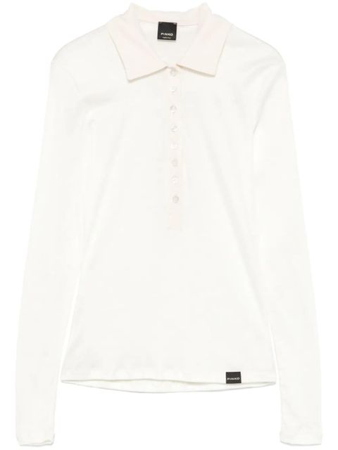 PINKO Pattini polo top - Neutrals - zdjęcie produktu nr 1