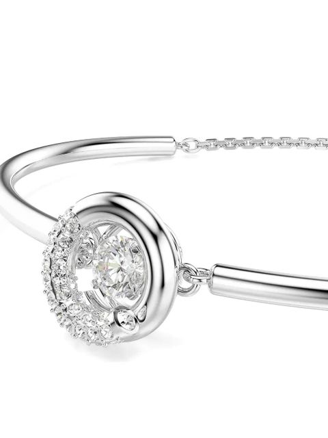 Swarovski Dextera crystal-embellished bangle bracelet - Silver