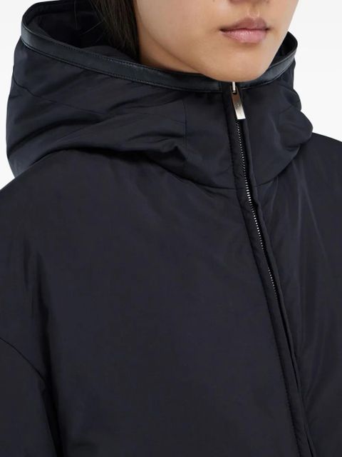 Ferragamo hooded jacket - Black