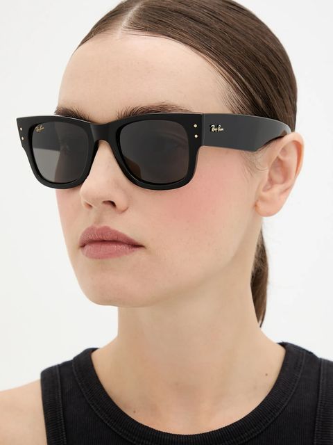 Ray-Ban okulary przeciwsłoneczne kolor czarny 0RB0840S