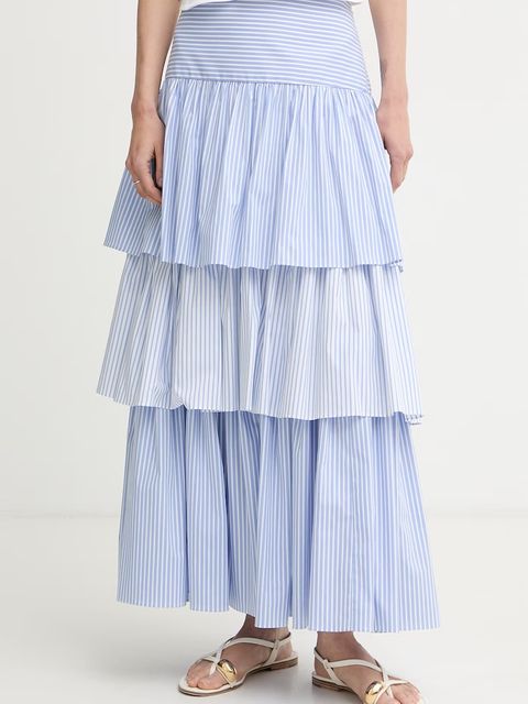 Luisa Spagnoli spódnica z bawełną Traguardo - zdjęcie produktu nr 1