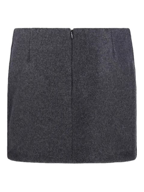 Sportmax darted wool skirt - Grey