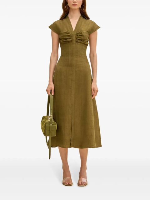 Cult Gaia Amora midi dress - Green - zdjęcie produktu nr 2