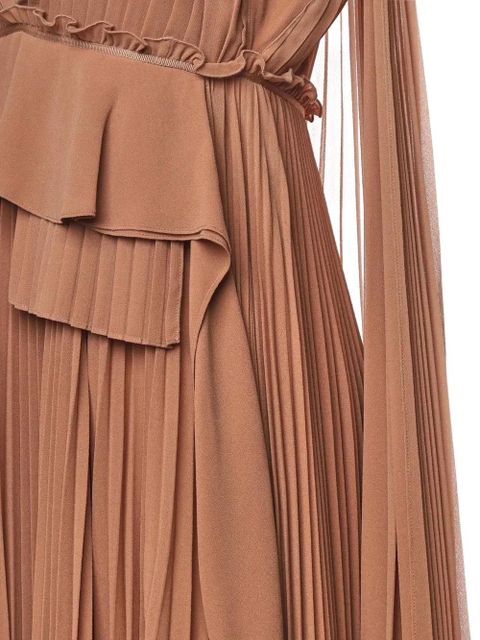 ZIMMERMANN Memento V-neck maxi dress - Neutrals