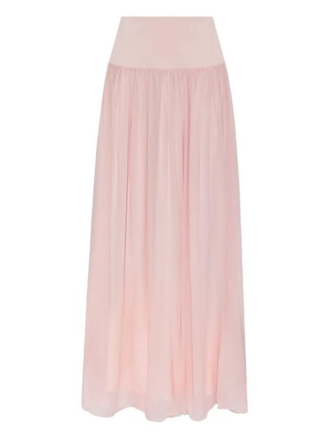 Posse Solene gathered maxi skirt - Pink - zdjęcie produktu nr 1