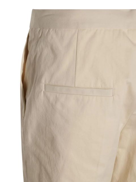 Jil Sander tapered cotton trousers - Neutrals