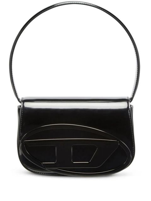 Diesel 1DR leather shoulder bag - Black - zdjęcie produktu nr 1