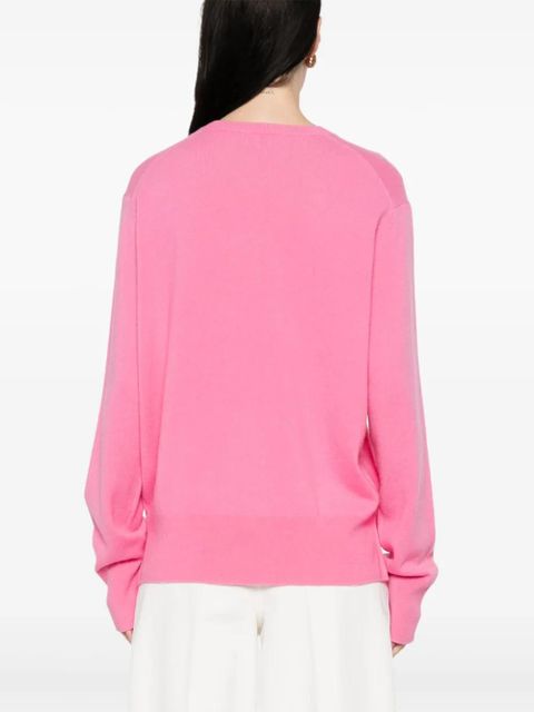TOTEME crew-neck cashmere sweater - Pink