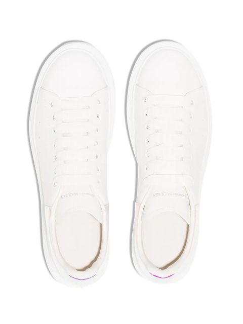 Alexander McQueen Oversized lace-up sneakers - White