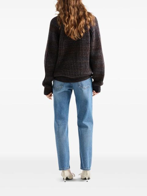 Prada logo-plaque jeans - Blue - zdjęcie produktu nr 2