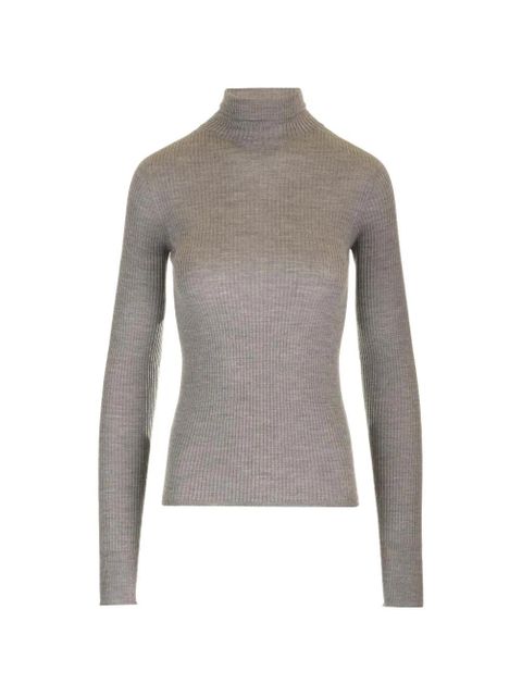 Sportmax Flavia ribbed-knit sweater - Grey - zdjęcie produktu nr 1