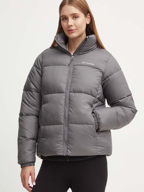 Columbia kurtka Puffect damska kolor szary zimowa 2090291 - zdjęcie produktu nr 1