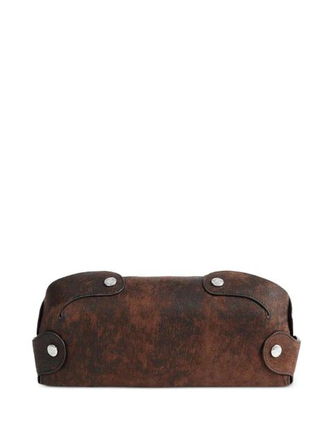 Vivienne Westwood Wilma buttoned clutch bag - Brown - zdjęcie produktu nr 2