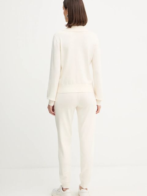 Liu Jo dres damski kolor beżowy TF5249.MS63L - zdjęcie produktu nr 2