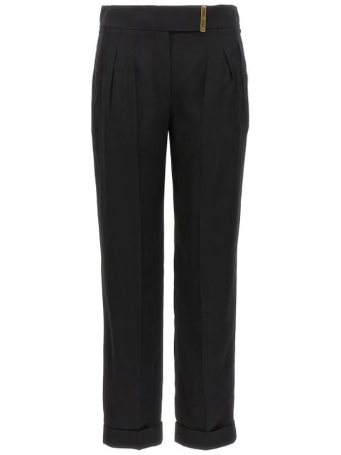 TOM FORD metal-bar trousers - Black - zdjęcie produktu nr 1