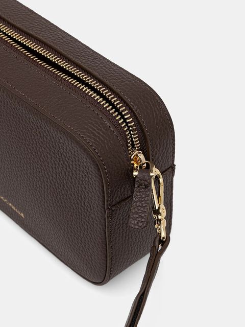 Coccinelle torebka skórzana kolor brązowy E5 MN5 55 I1 01