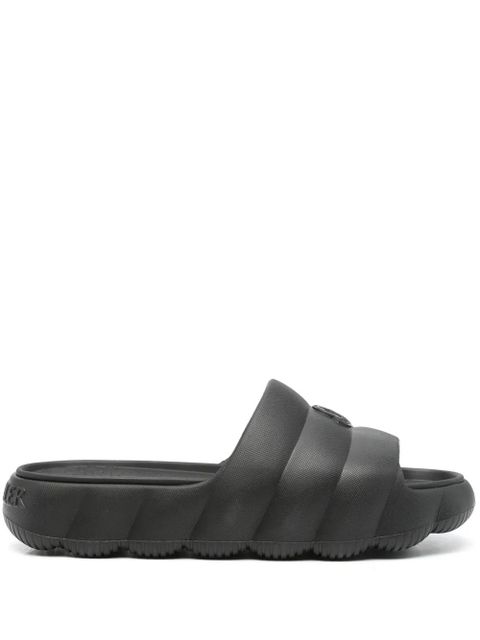 Moncler Lilo slides - Black - zdjęcie produktu nr 1
