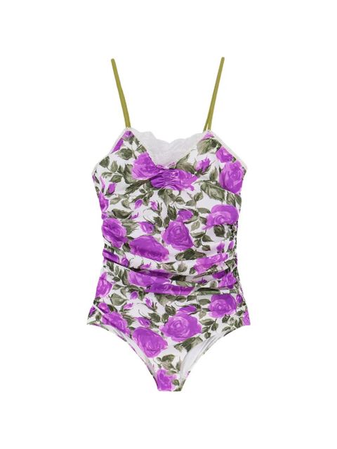 Chloé floral lace bodysuit - White - zdjęcie produktu nr 1