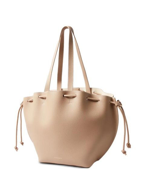 Claudie Pierlot drawstring top-handle mini bag - Neutrals