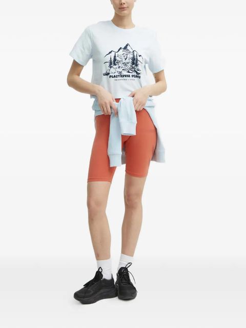 The North Face hooded graphic print sweater - Blue - zdjęcie produktu nr 2